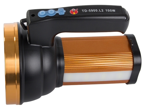 Powerful rechargeable led camping searchlight