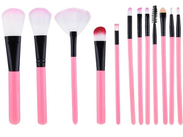 Professional make-up brush set 12 cases