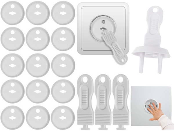 Protection of sockets contact plugs blockade 15 pcs with pin