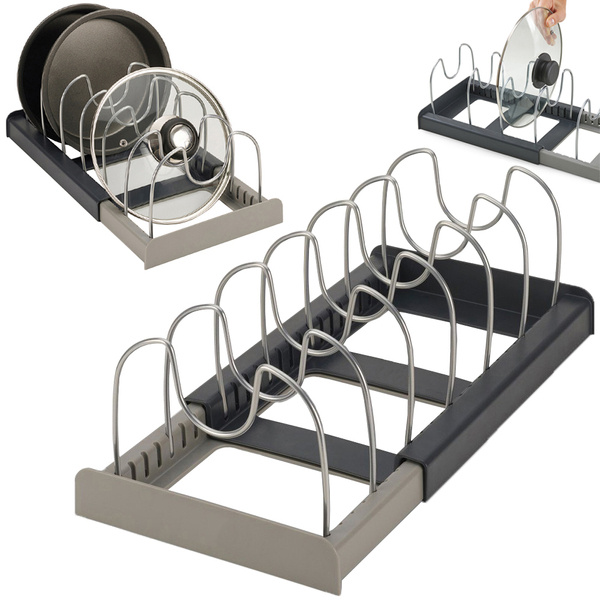 Pull-out pan organiser pot rack