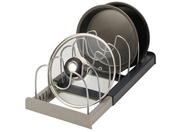 Pull-out pan organiser pot rack