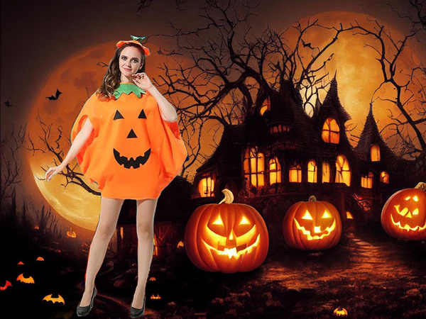 Pumpkin costume disguise halloween costume pumpkin