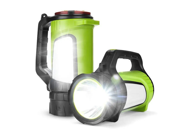 Rechargeable torch led searchlight powerbank powerful