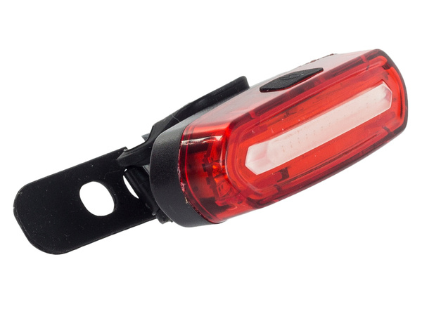 Red bicycle lamp rear 4 functions led cob