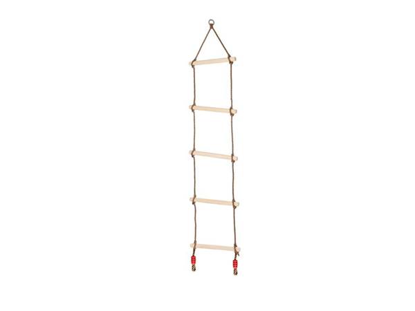 Rope ladder wooden garden swing