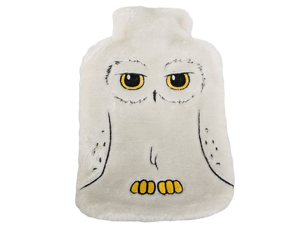 Rubber water heater with cover owl plush warmer for children