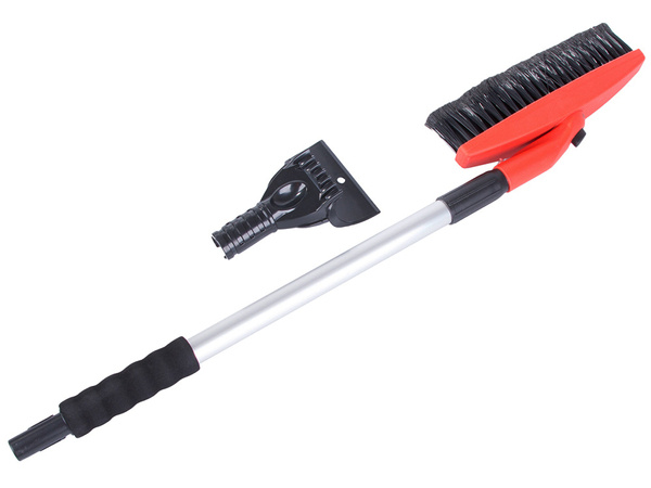 Scraper brush telescopic brush folding glass ice snow 2in1