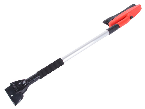 Scraper brush telescopic brush folding glass ice snow 2in1