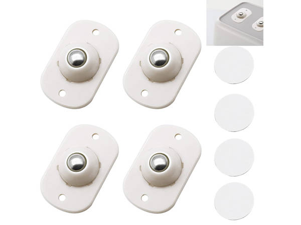 Self-adhesive furniture wheels roller 4 pcs