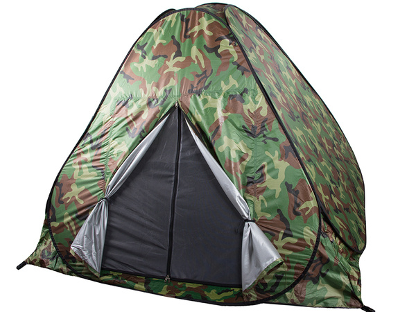 Self-folding tourist tent automatic moro