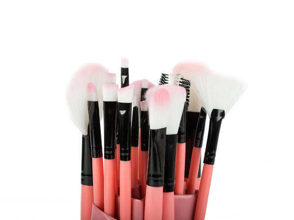 Set of professional make-up brushes 24 pieces