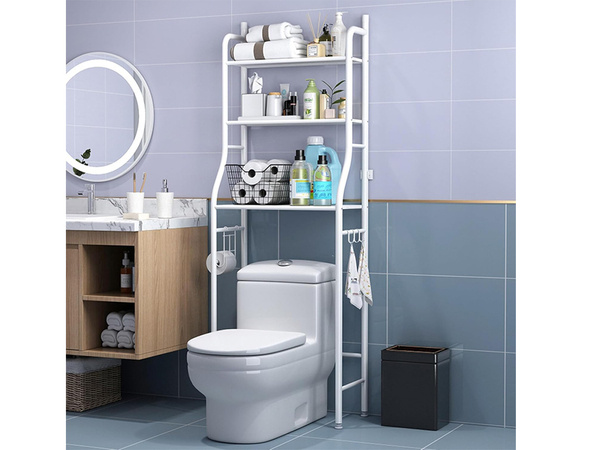 Shelf over toilet toilet seat bathroom cabinet shelf 3 shelves