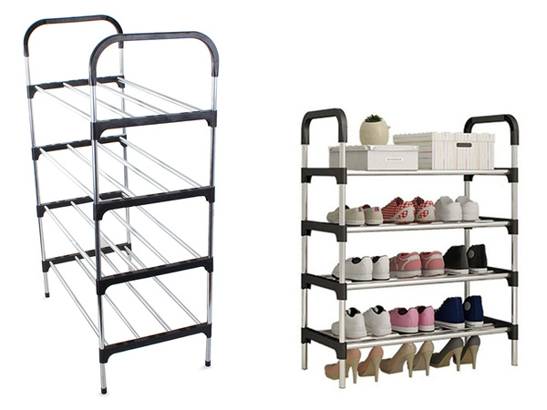 Shoe rack rack shoe cabinet 4 shelves