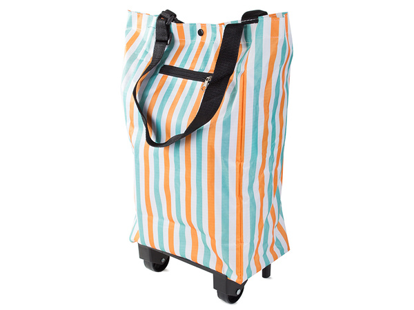 Shopping bag shopping trolley with wheels folding shopping bag