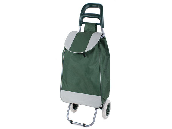 Shopping trolley wheeled shopping bag solid