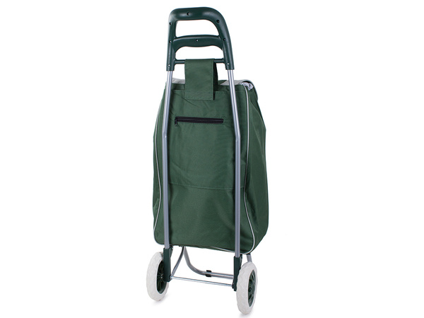 Shopping trolley wheeled shopping bag solid