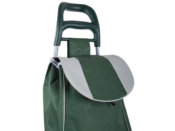 Shopping trolley wheeled shopping bag solid