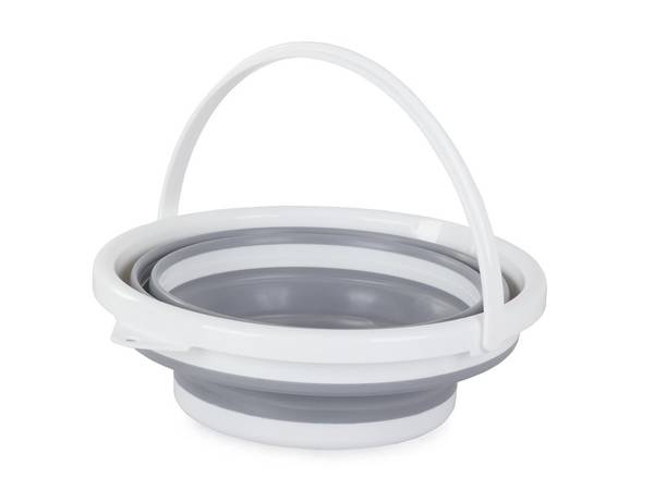 Silicone bucket folding reinforced 10l