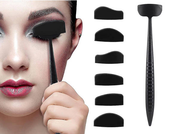 Silicone eyelid stencil set