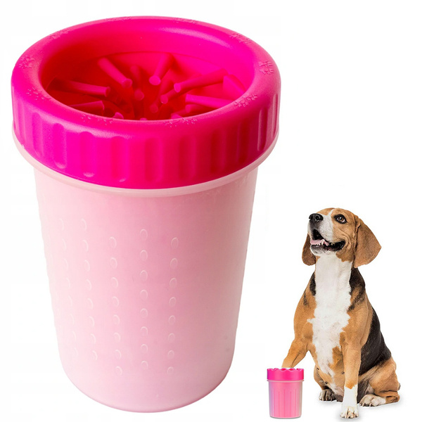 Silicone paw cleaner for dogs small cup