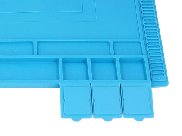 Silicone service mat soldering organizer large pad 30x45 magnet