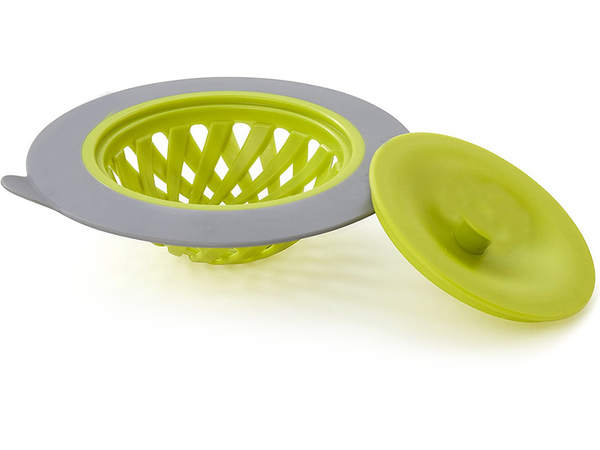 Silicone strainer strainer sink drain plug