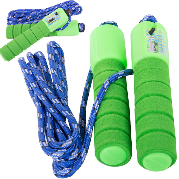 Skipping rope with counter crossfit adjustable string fitness exercise movement