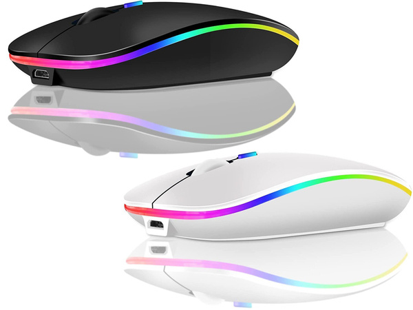 Slim 2.4 ghz bluetooth control optical mouse for pc laptops