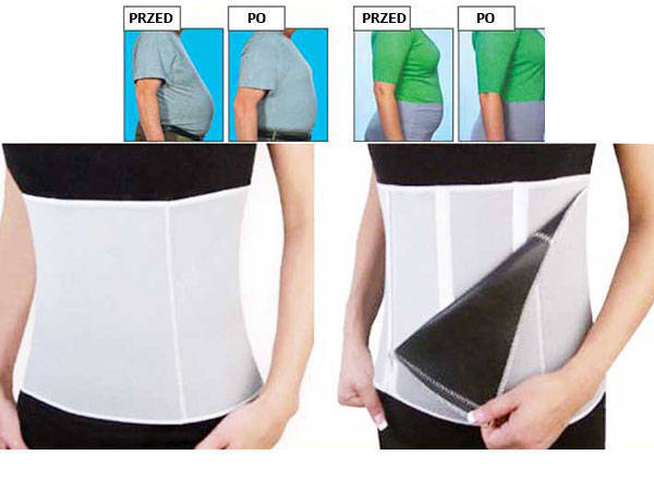 Slimming belt neoprene corset zipper