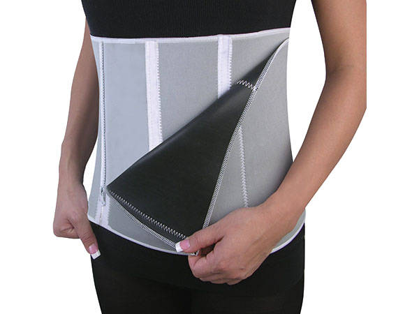 Slimming belt neoprene corset zipper