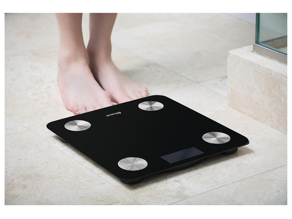 Smart+ glass analytic bathweight 180kg