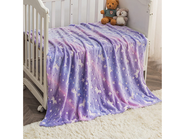 Soft blanket bedspread luminous 150x200