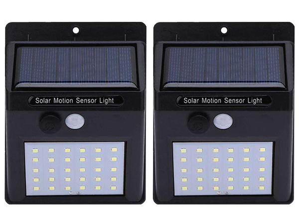 Solar lamp 30led with motion and dusk sensor