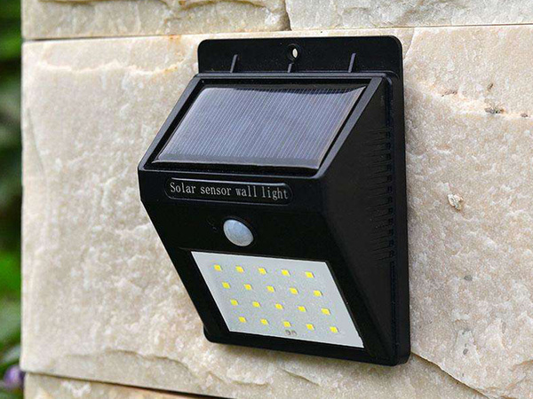 Solar lamp 30led with motion and dusk sensor