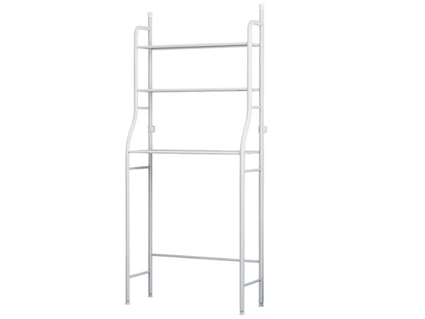 Standing shelf over washing machine laundry rack bathroom cabinet 3 shelves