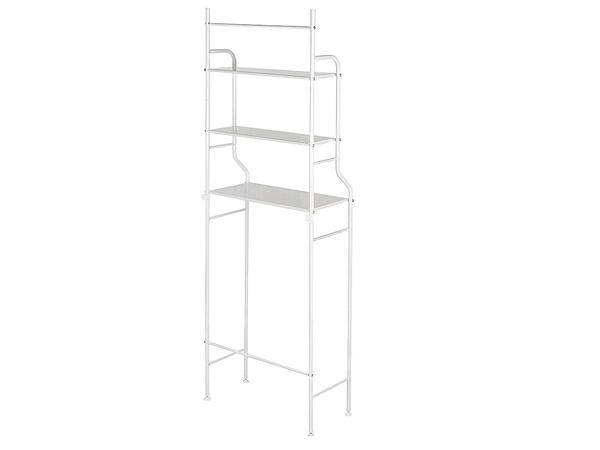 Standing shelf over washing machine laundry rack bathroom cabinet 3 shelves