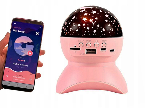 Star projector night light star led speaker bluetooth usb projector