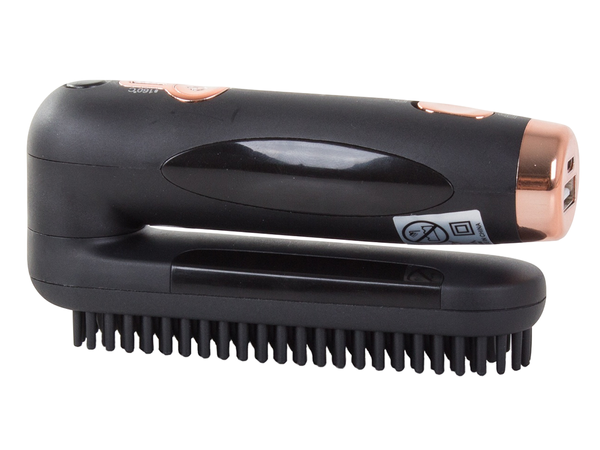 Straightener beard and hair comb brush
