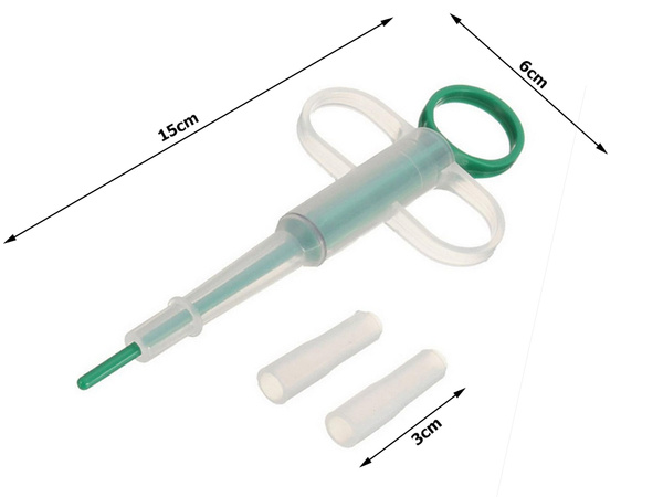 Tablet drug applicator milk syringe dispenser feeder