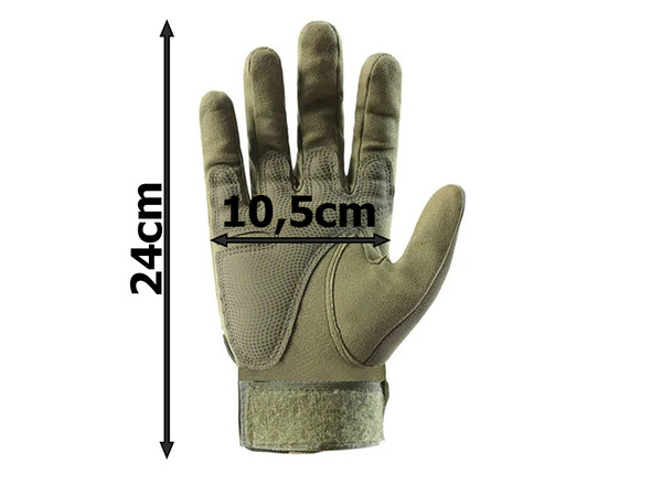 Tactical military survival gloves xl combat gloves with knuckle protection