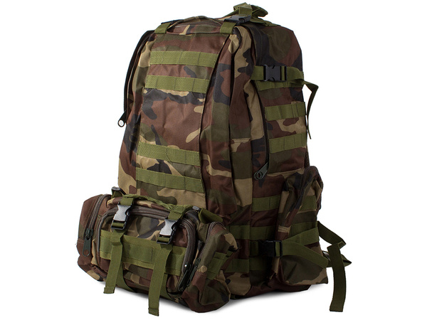 Tactical survival military backpack 48.5l