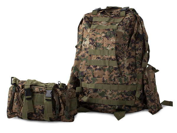 Tactical survival military backpack 48.5l