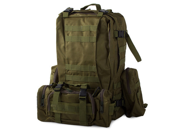 Tactical survival military backpack 48.5l