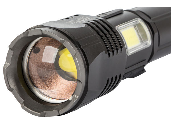 Tactical torch bailong cree cob led xhp160 power