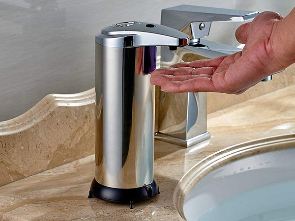 Touchless automatic liquid soap dispenser