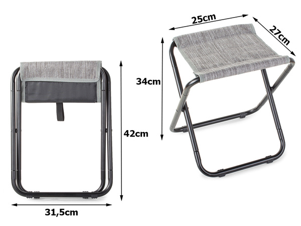 Tourist fishing chair folding stool