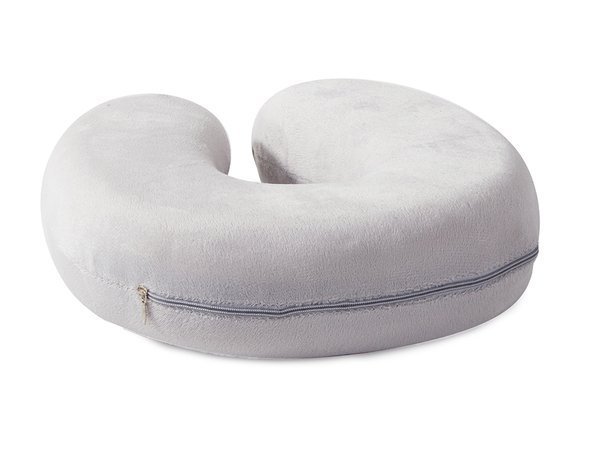 Travel pillow memory neck croissant headrest
