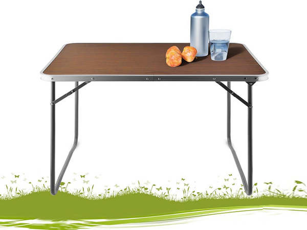 Travel table folding garden table carrying handle carrying case