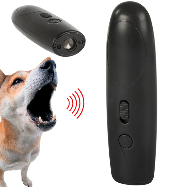 Ultrasonic dog repellent for training torch