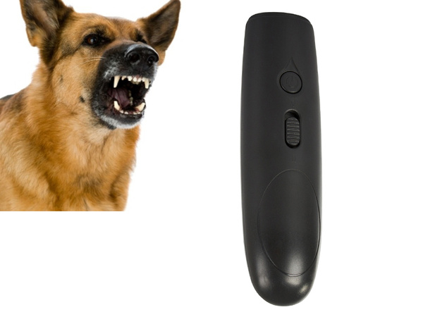 Ultrasonic dog repellent for training torch